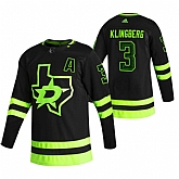 Dallas Stars 3 John Klingberg Black Adidas 2020-21 Reverse Retro Alternate Jersey Dzhi,baseball caps,new era cap wholesale,wholesale hats